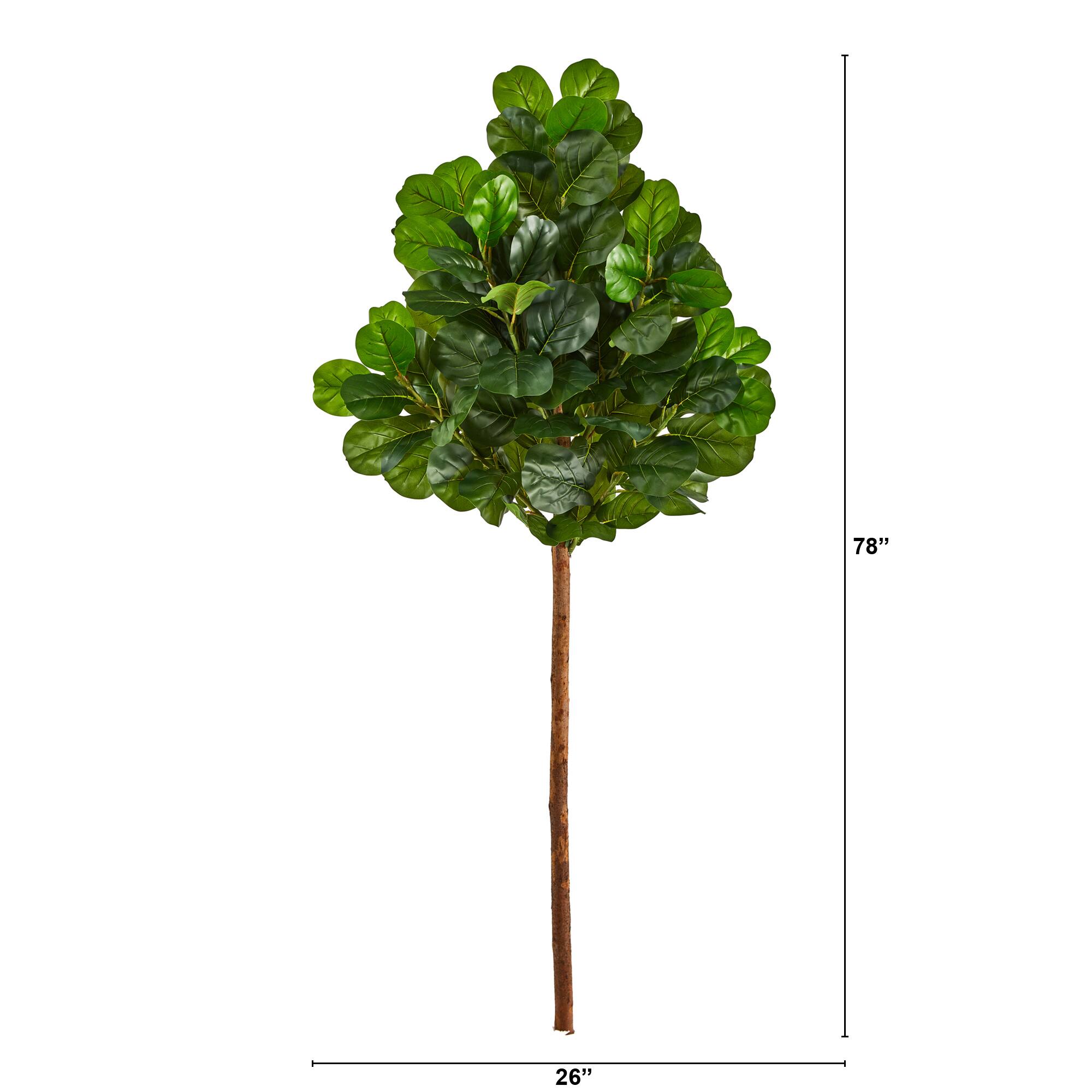 6.5ft. Artificial Fiddle Leaf Tree